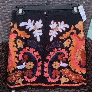 H&M Patterned Pencil Skirt